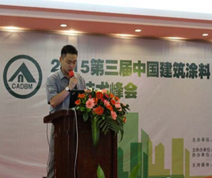  The 3rd China Building Coatings High tech Summit in 2015 was grandly opened